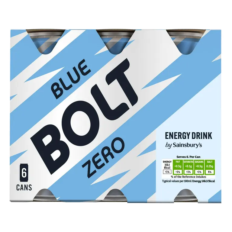 Blue Bolt Zero 6x250ml