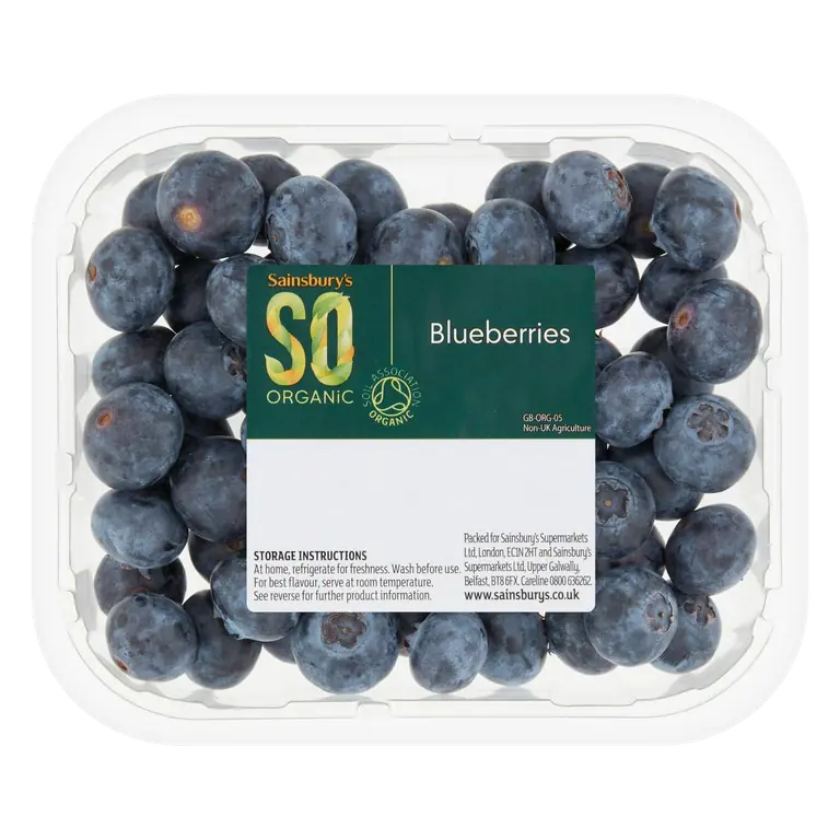 Blueberries, SO Organic 150g