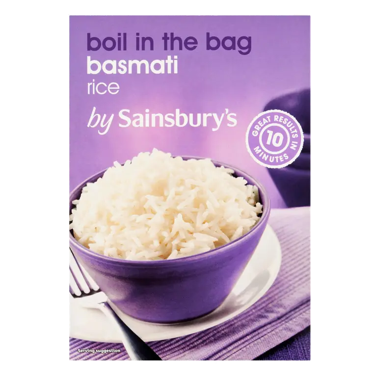Boil In The Bag Basmati Rice 4x125g