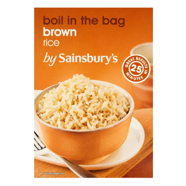 Boil In The Bag Brown Rice 4x125g