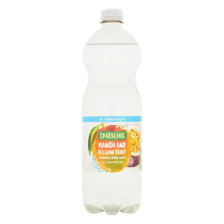 Bottled Sparkling Flavoured Water, Mango & Passionfruit 1L