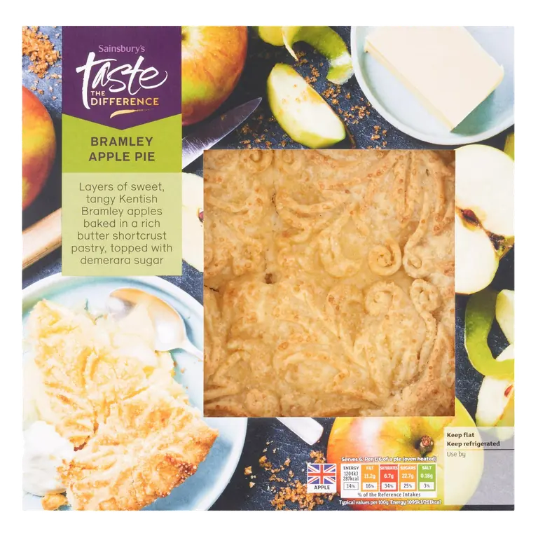 Bramley Apple Pie, Taste the Difference 660g