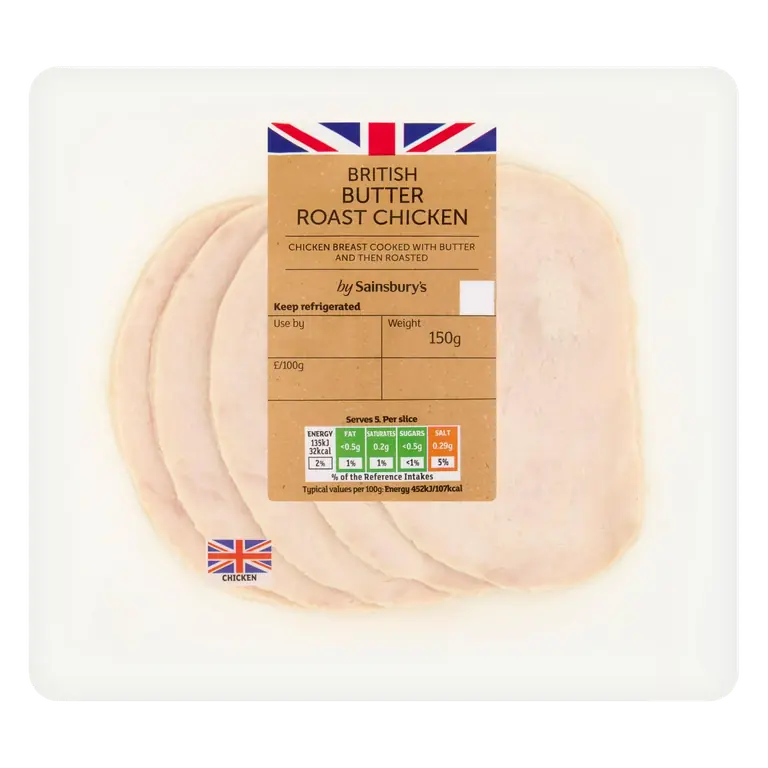 British Butter Roast Chicken 150g