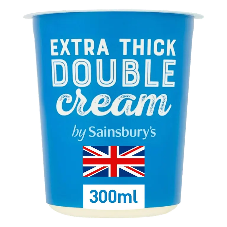 British Extra Thick Double Fresh Cream 300ml