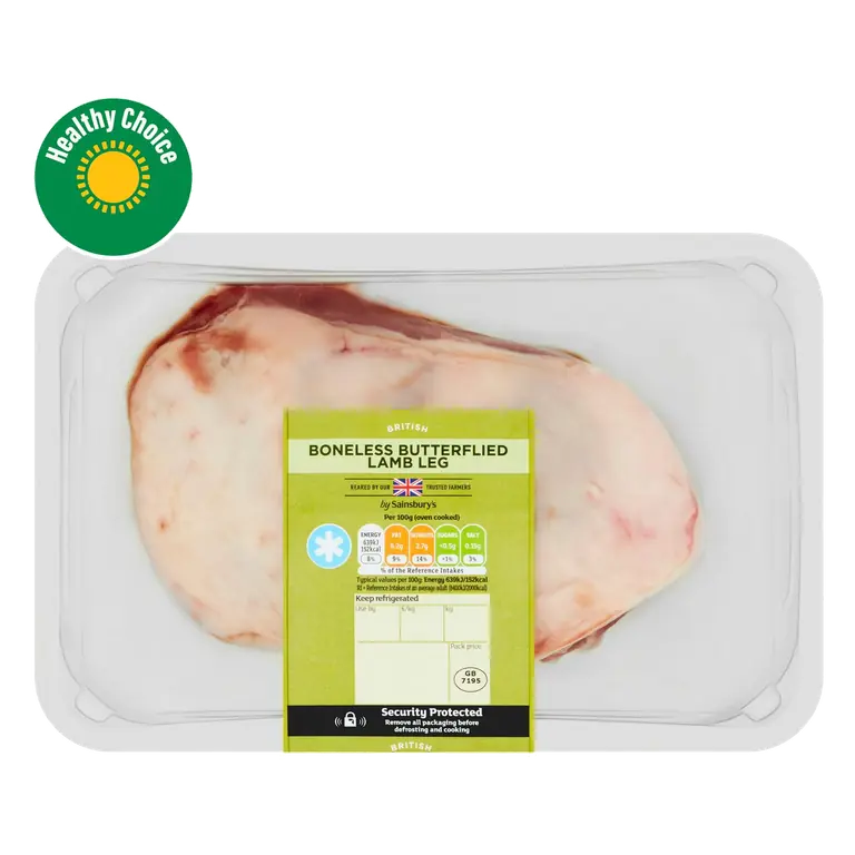 British Lamb Butterflied Leg