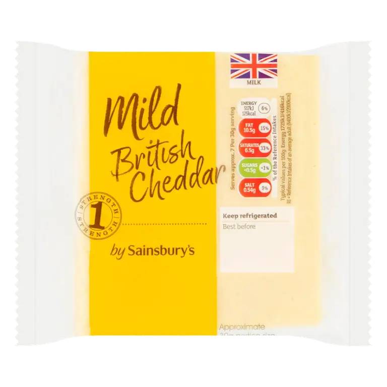 British Mild Cheddar 220g