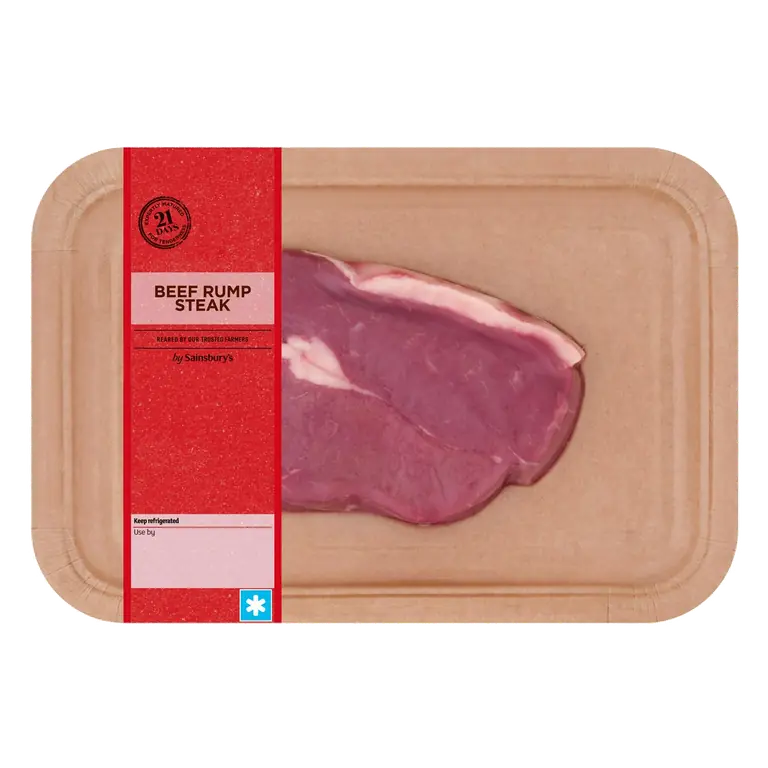 British or Irish 21 Day Matured Rump Steak 225g