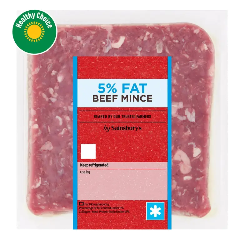 British or Irish 5% Fat Beef Mince 250g