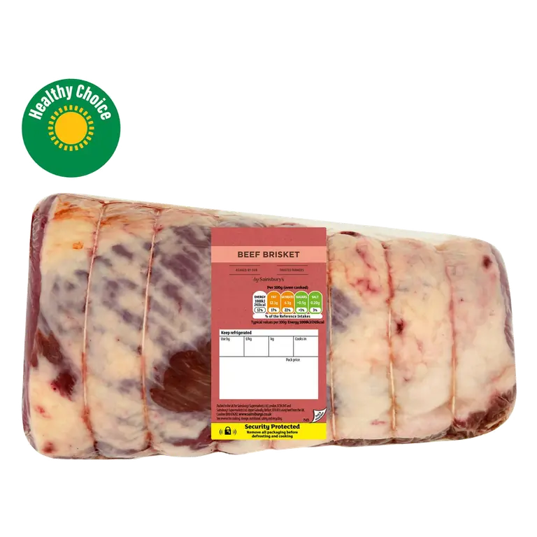 British or Irish Beef Brisket (Approx. 1.7kg)