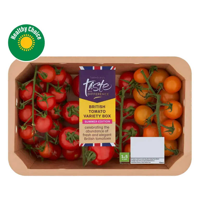 British Tomato Variety Box, Taste the Difference 900g