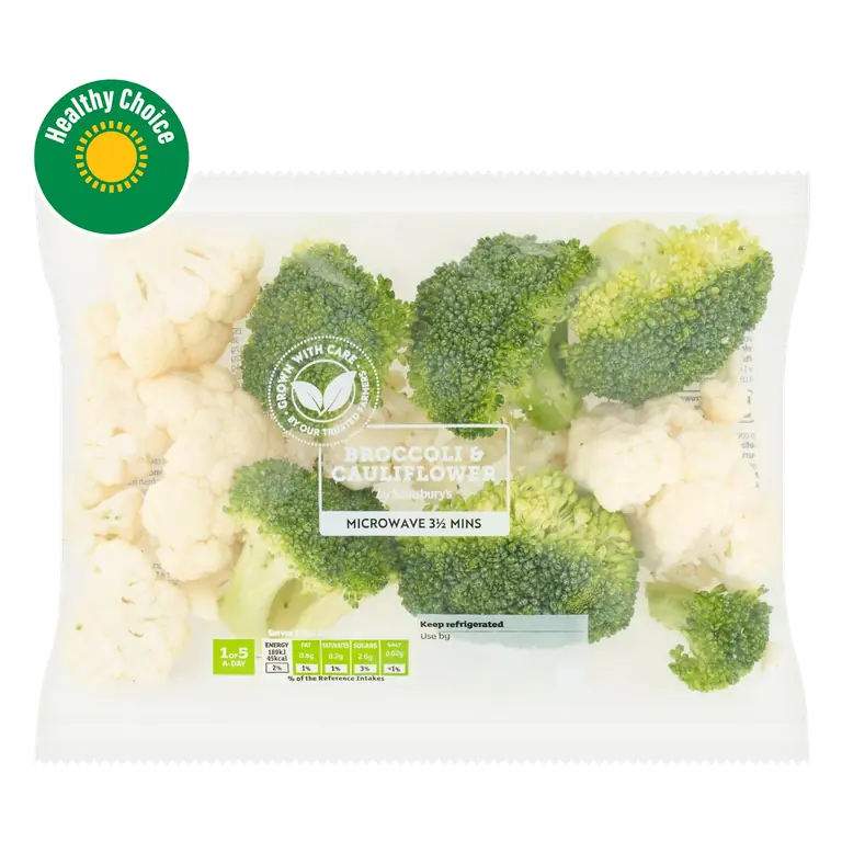 Broccoli & Cauliflower Florets 240g