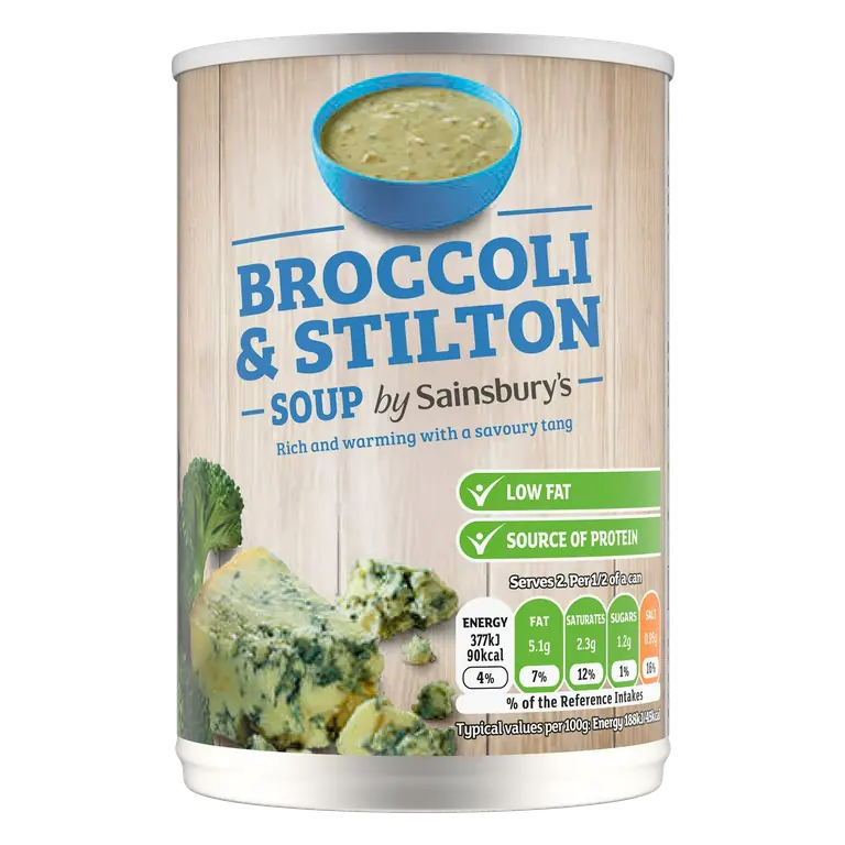 Broccoli & Stilton Soup 400g