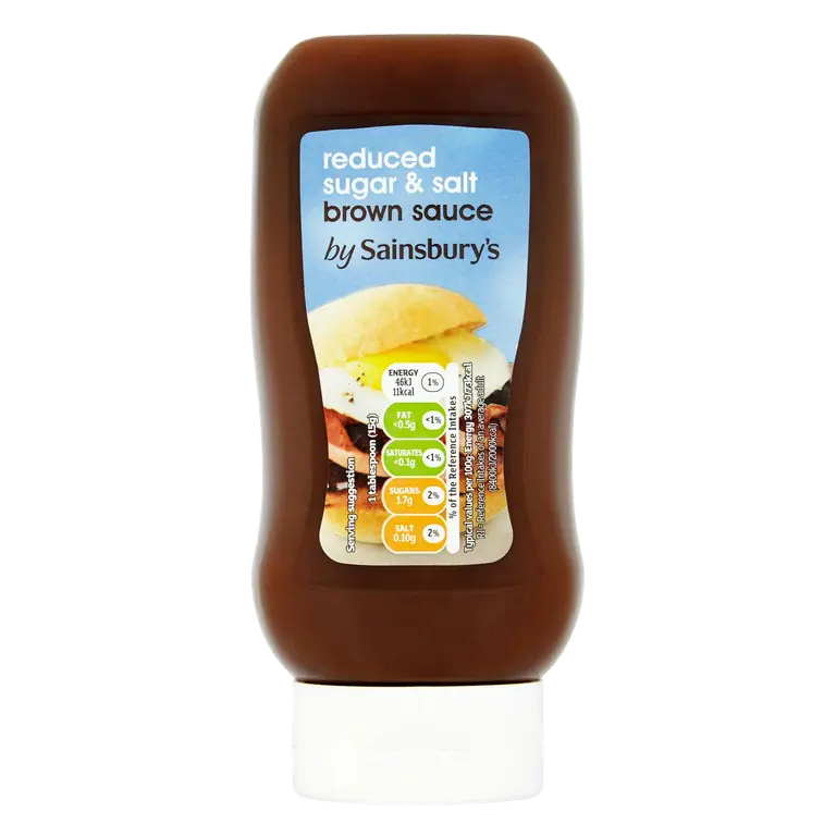 Brown Sauce, Reduced Salt & Sugar 450g