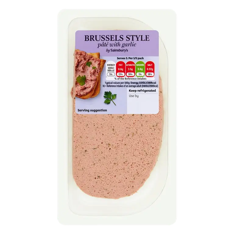 Brussels & Garlic Pate 170g