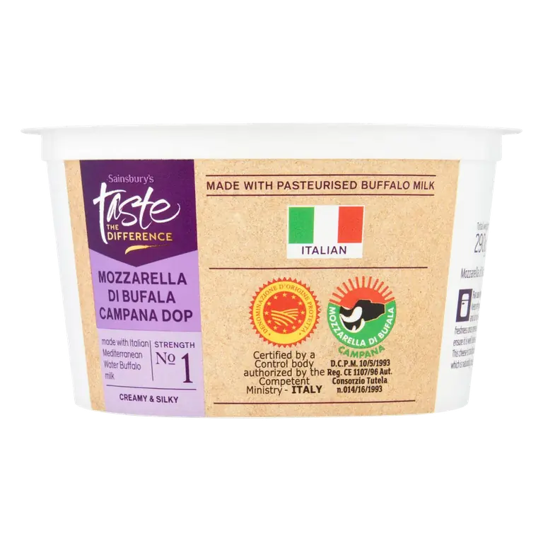 Buffalo Mozzarella, Taste the Difference 125g