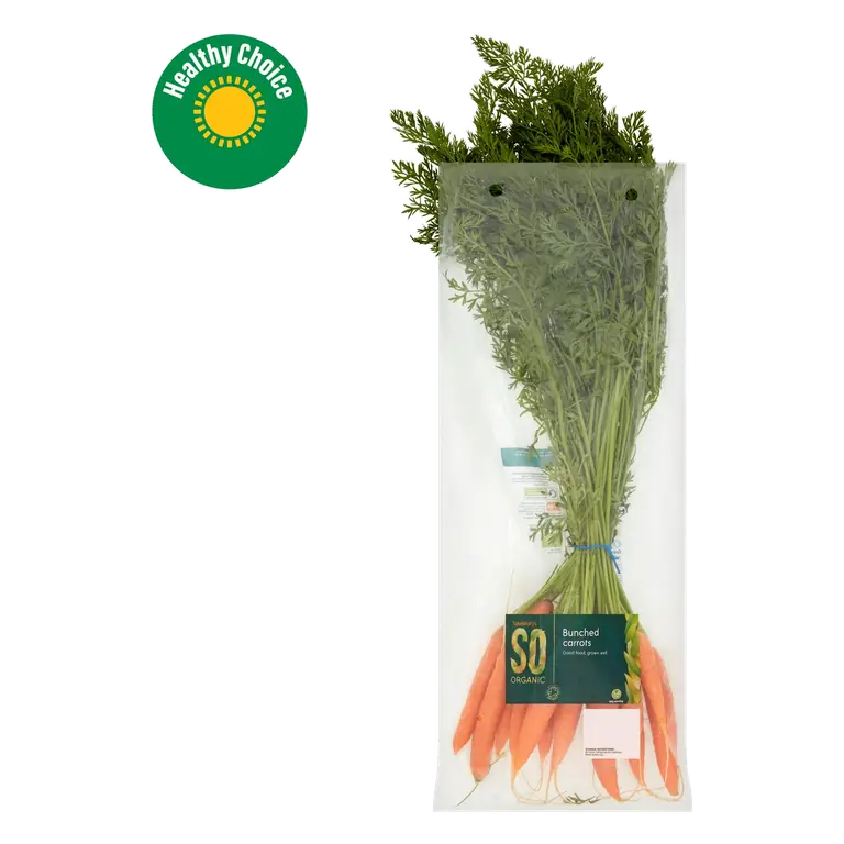 Bunched Carrots, SO Organic 400g