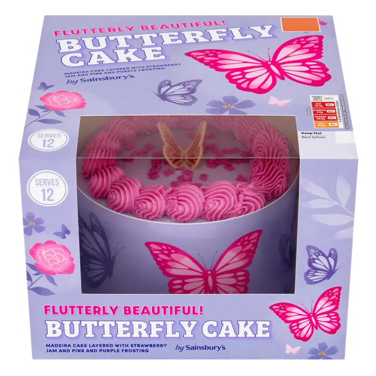 Butterfly Cake 700g
