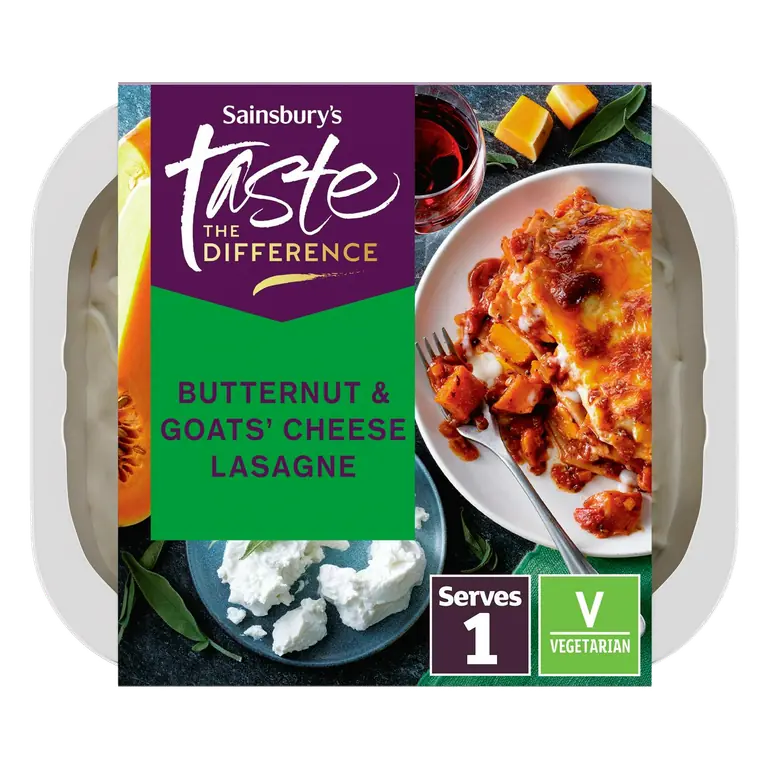 Butternut & Goats Cheese Lasagne, Limited Edition, Taste the Difference 400g