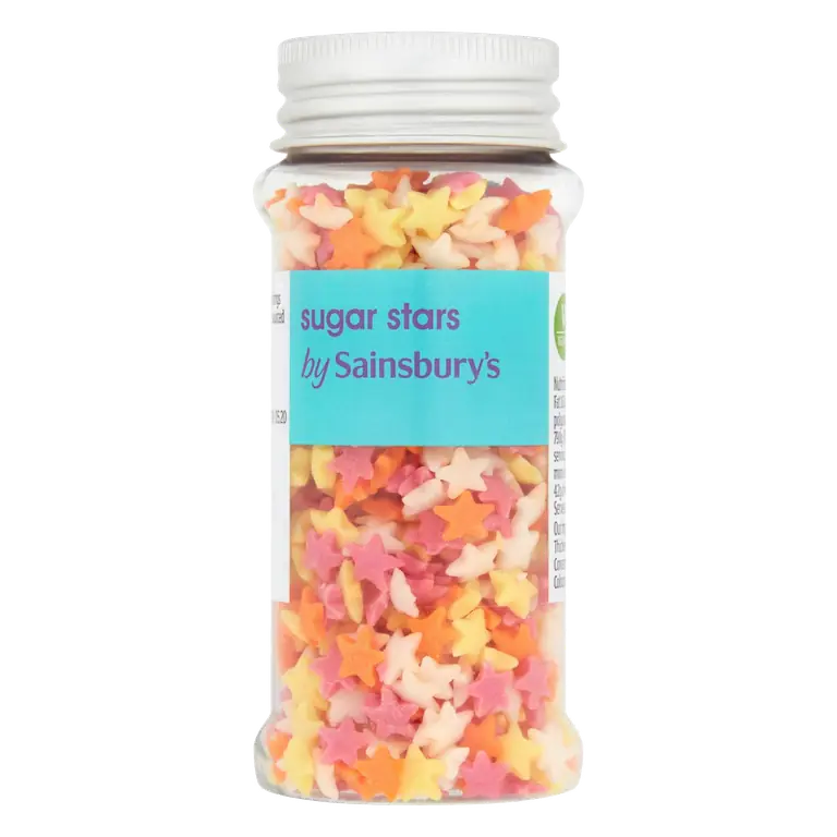 Cake Decorations, Sugar Stars 43g