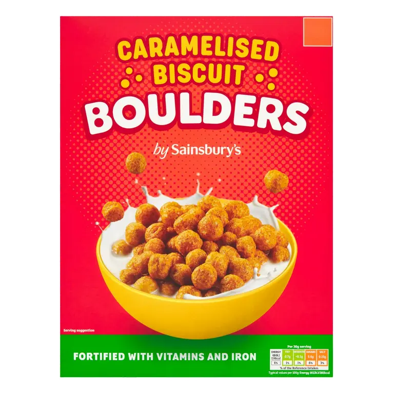 Caramelised Biscuit Boulders 350g