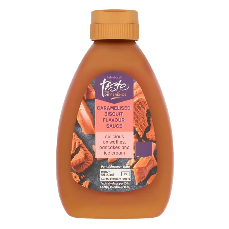 Caramelised Biscuit Flavour Sauce, Taste the Difference 310g