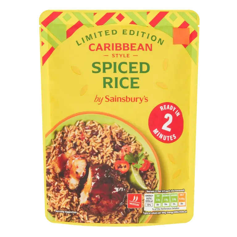 Caribbean Style Spiced Rice 250g