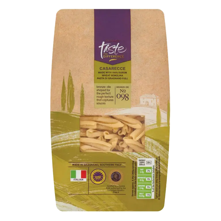 Casarecce Pasta, Taste the Difference 500g