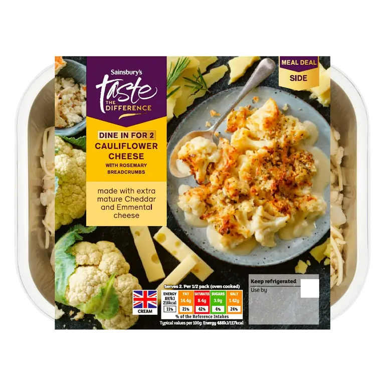 Cauliflower Cheese, Taste the Difference 400g