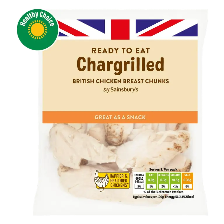 Chargrilled Chicken Breast Chunks 80g
