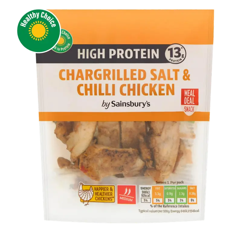 Chargrilled Salt & Chilli 60g