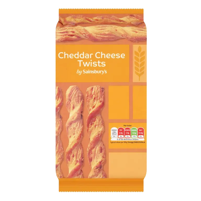Cheddar Cheese Twists 125g