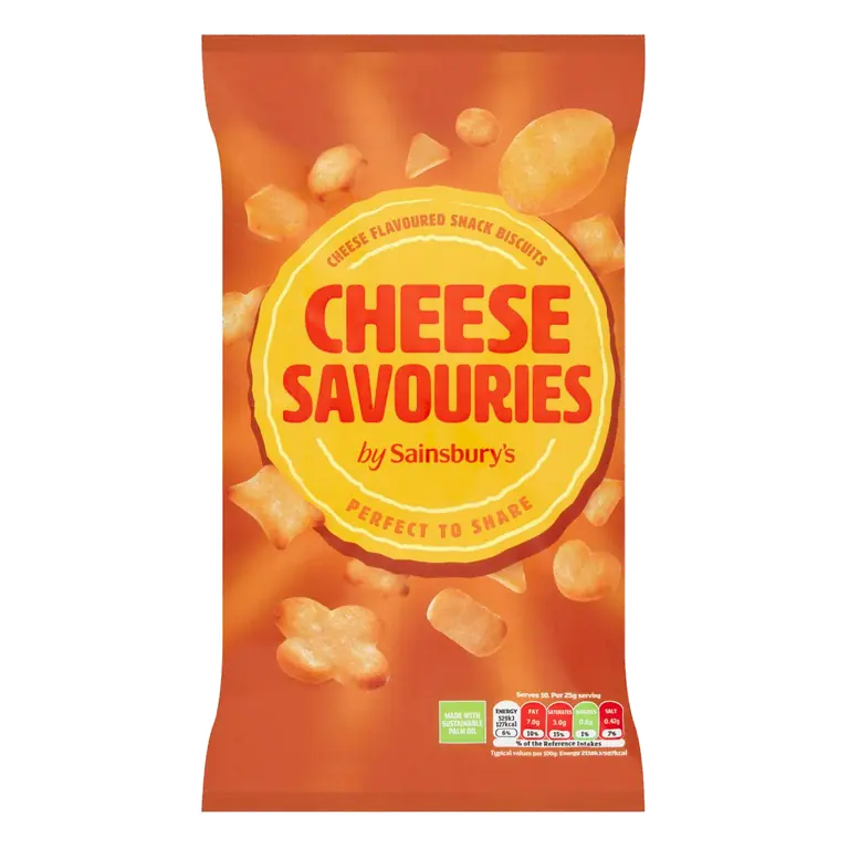 Cheese Savouries 250g