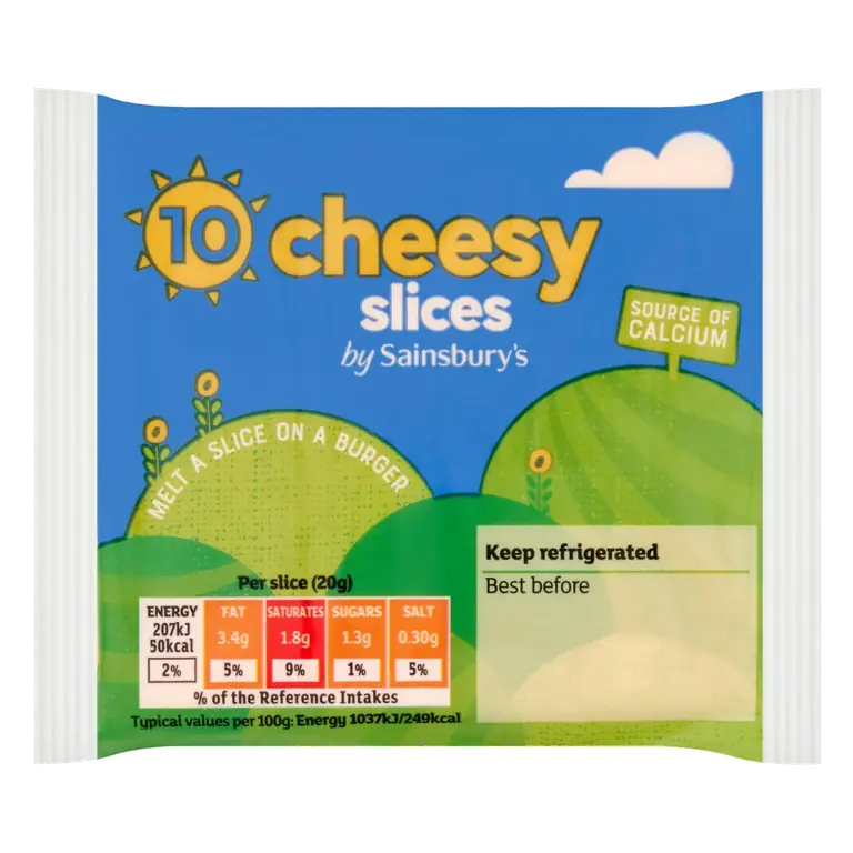 Cheesy Slices x10 200g
