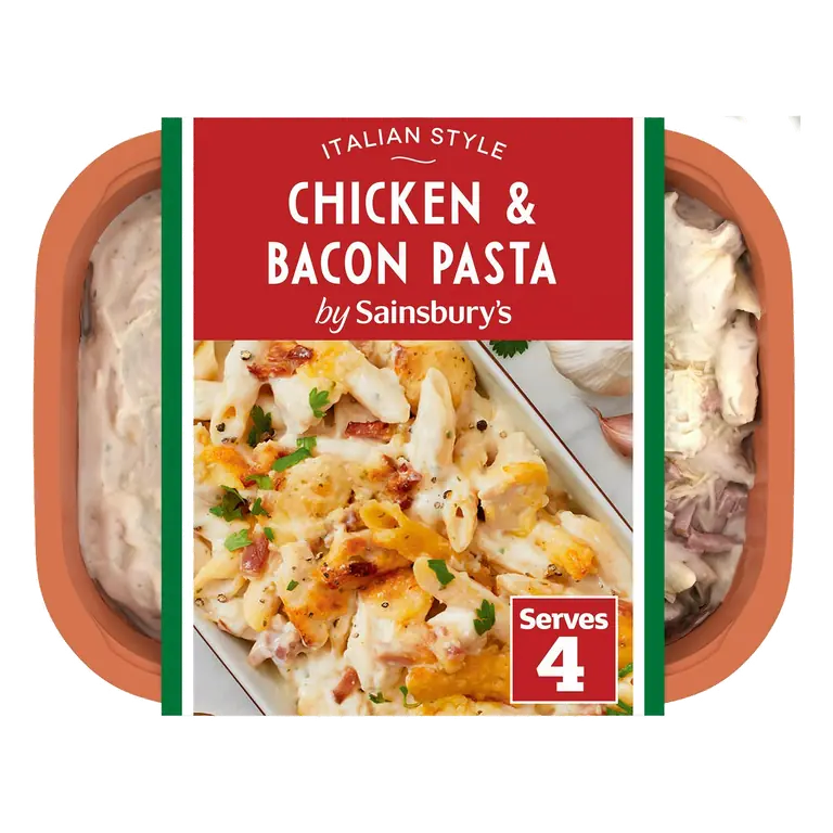 Chicken & Bacon Pasta Ready Meal For 4 1.5kg