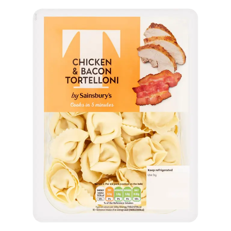 Chicken & Bacon Tortelloni 300g