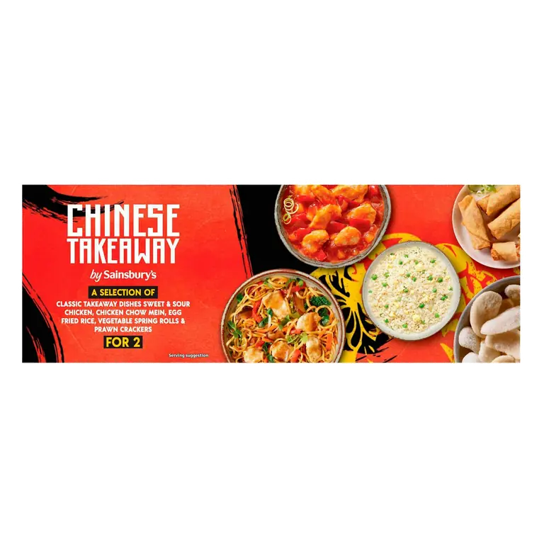 Chicken Chow Mein & Sweet & Sour Chinese Takeaway Box (Serves 2)