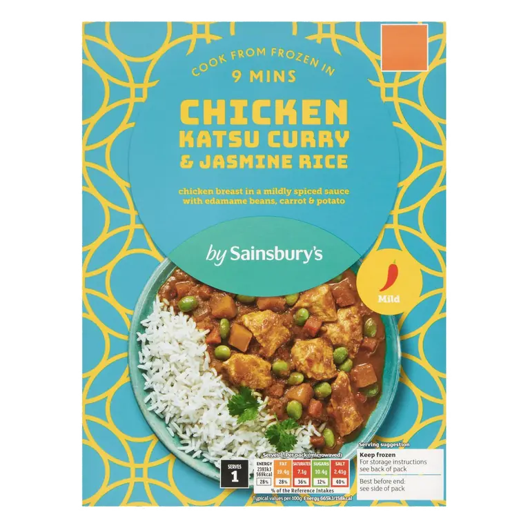 Chicken Katsu Curry & Jasmine Rice 400g