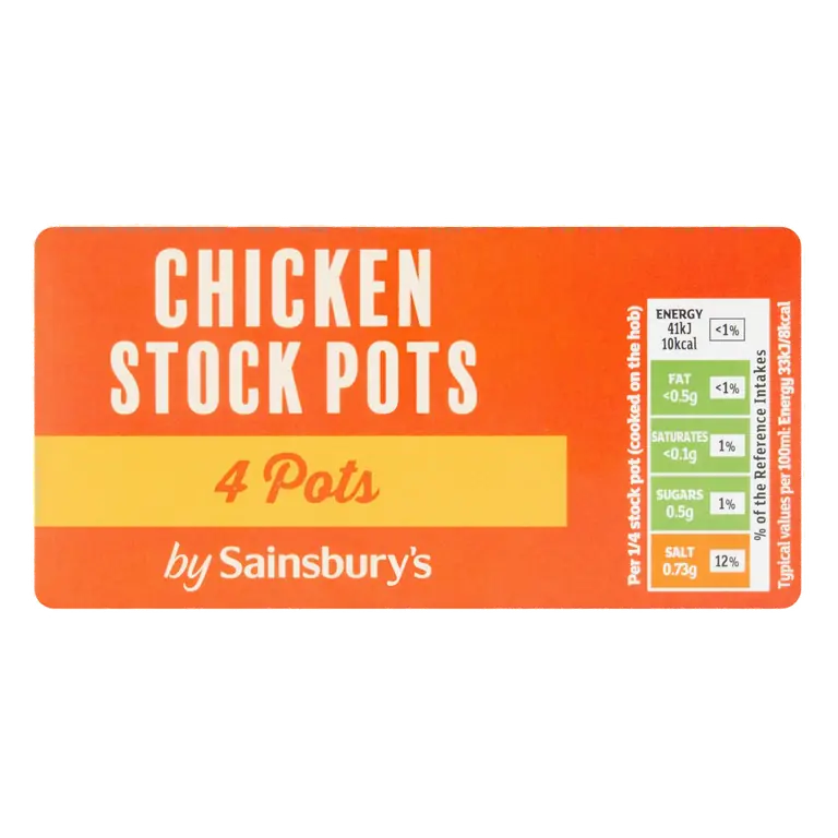 Chicken Stockpots x4 112g