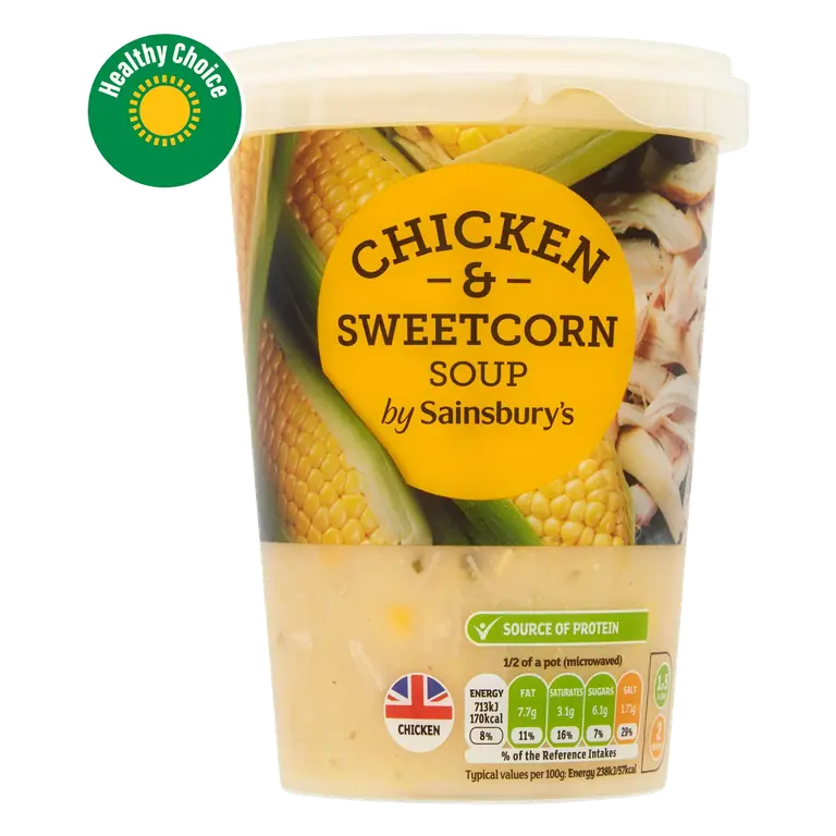 Chicken & Sweetcorn Soup 600g