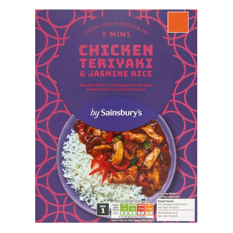Chicken Teriyaki & Jasmine Rice 400g
