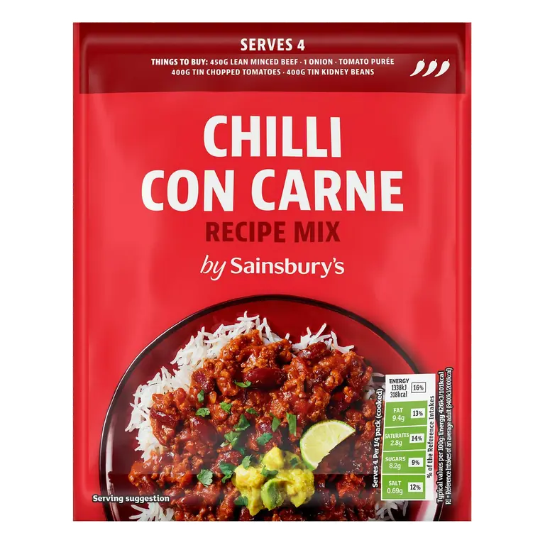 Chilli Con Carne, Inspired to Cook 41g