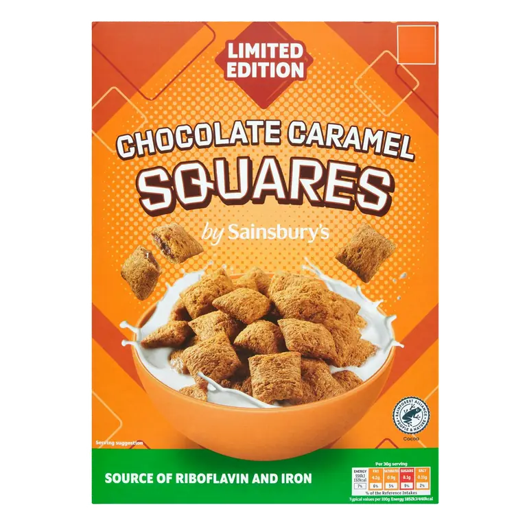 Chocolate Caramel Squares, Limited Edition 375g