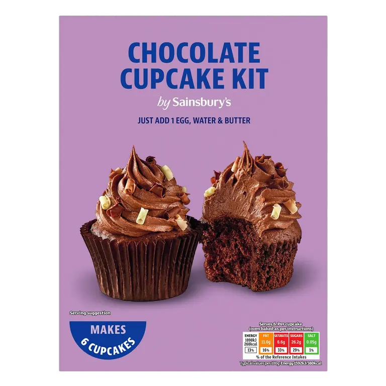 Chocolate Cupcake Mix 290g