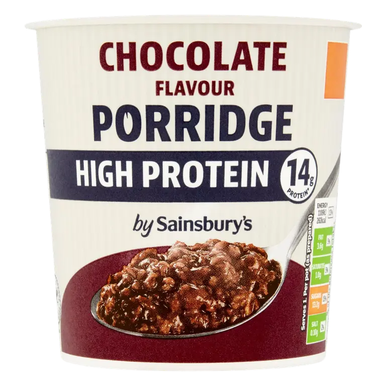 Chocolate Protein Porridge Pot