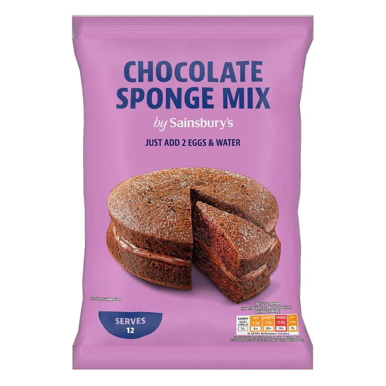 Chocolate Sponge Mix 400g