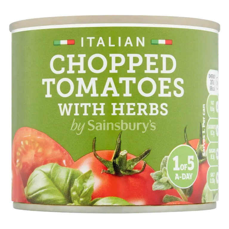 Chopped Tomatoes With Herbs 227g