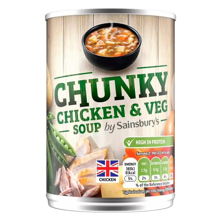 Chunky Chicken & Vegetable Soup 400g