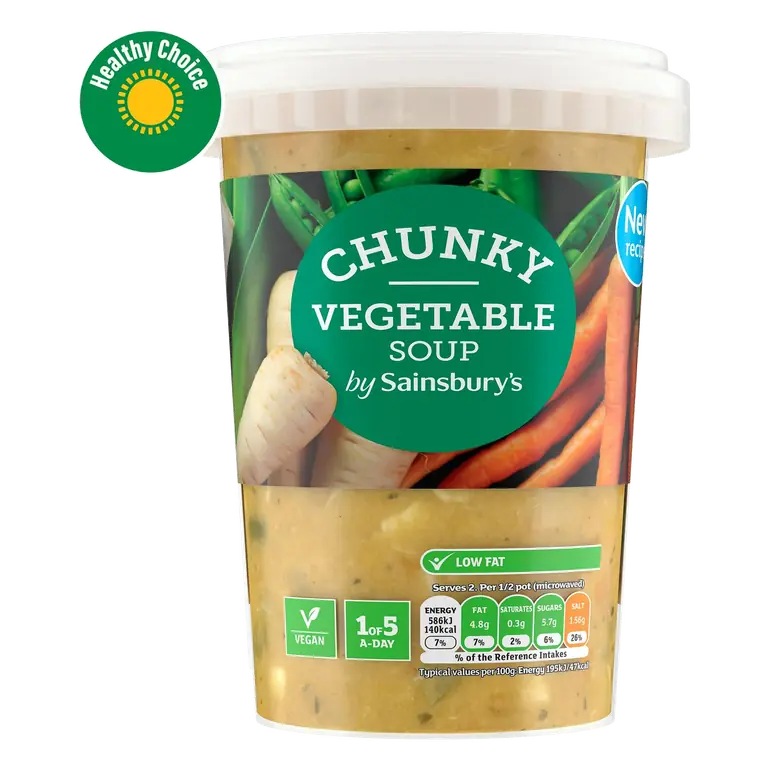 Chunky Vegetable Soup 600g