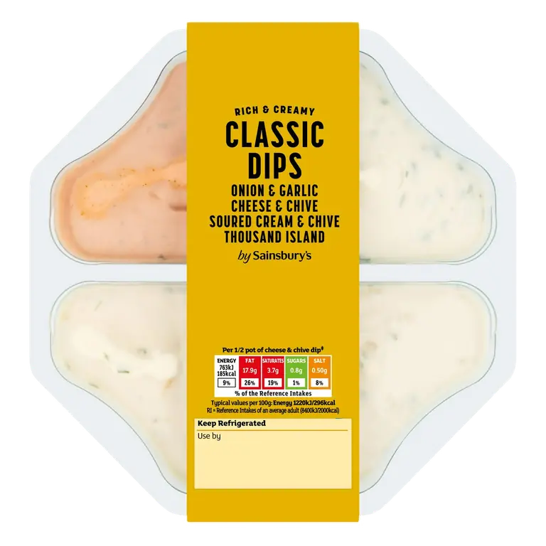 Classic Dip Selection 500g