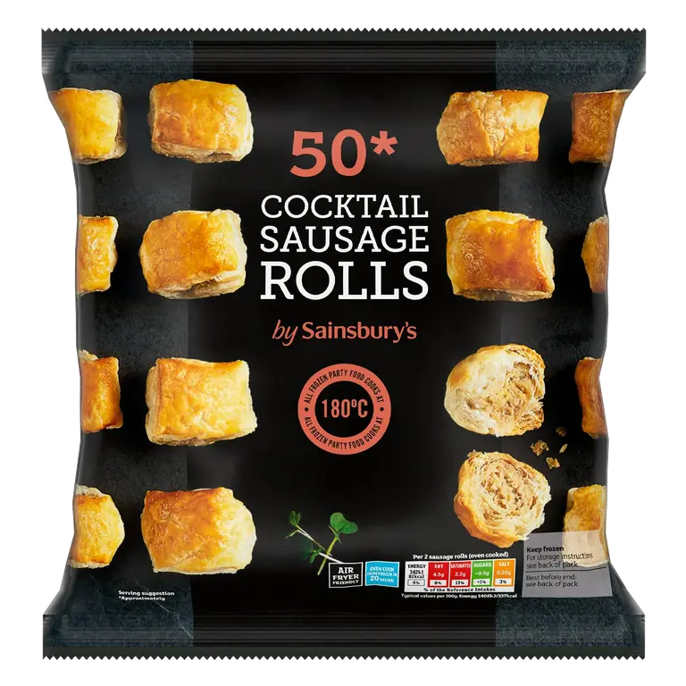 Cocktail Sausage Rolls x50 800g